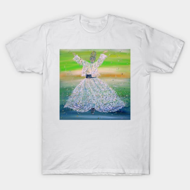 SUFI WHIRLING - 2015 FEBRUARY 9 T-Shirt by lautir